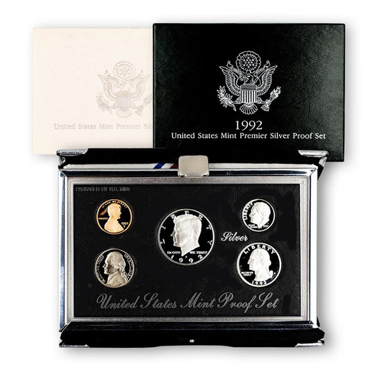 United States – 5 Coin Proof Set -  Premier Edition - Random Year