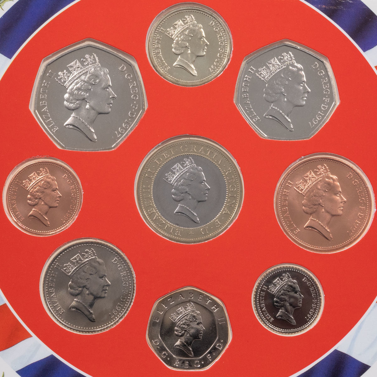 1997 UK - Brilliant Uncirculated Coin Set