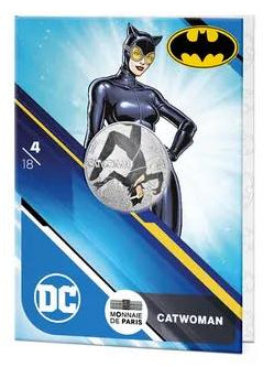 2025 France - DC Comics Series - Catwoman 90 Years Color Coin in Original Paris Mint Pack image 2