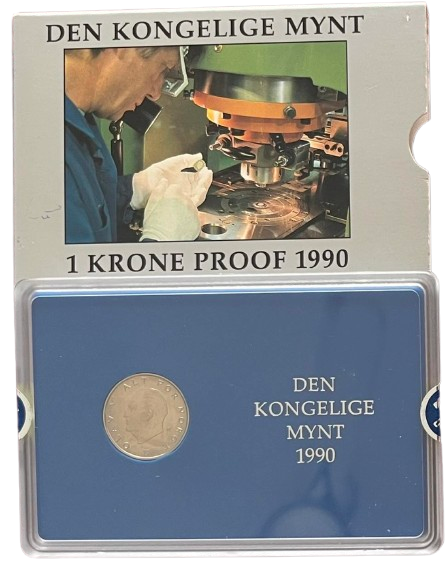 1990 Norway - 1 Krone - Coins of Norway