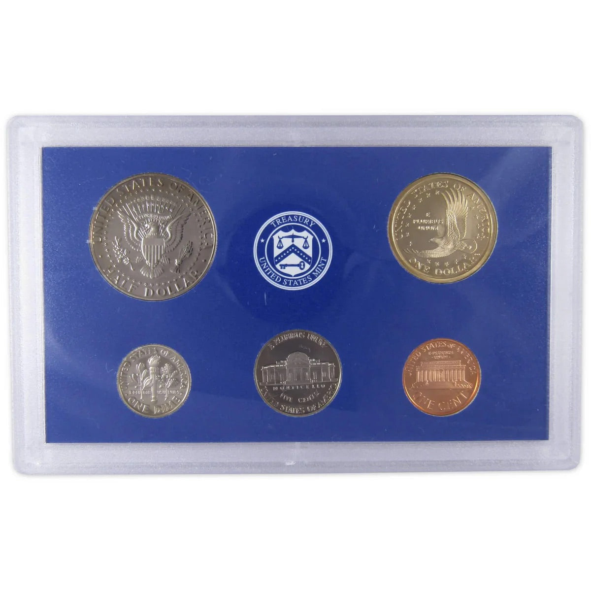2002 USA - 10 Coins Mint Proof Set with COA
