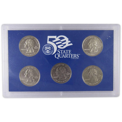 2002 USA - 10 Coins Mint Proof Set with COA