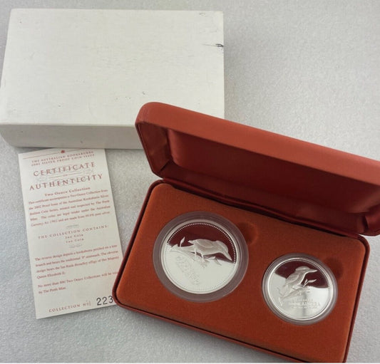2002 Australia -  Silver Proof Kookaburra – Millennium