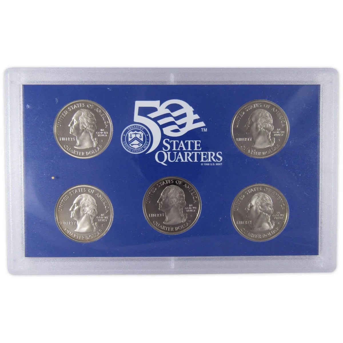2005 USA - 11 Coins Mint Proof Set with COA