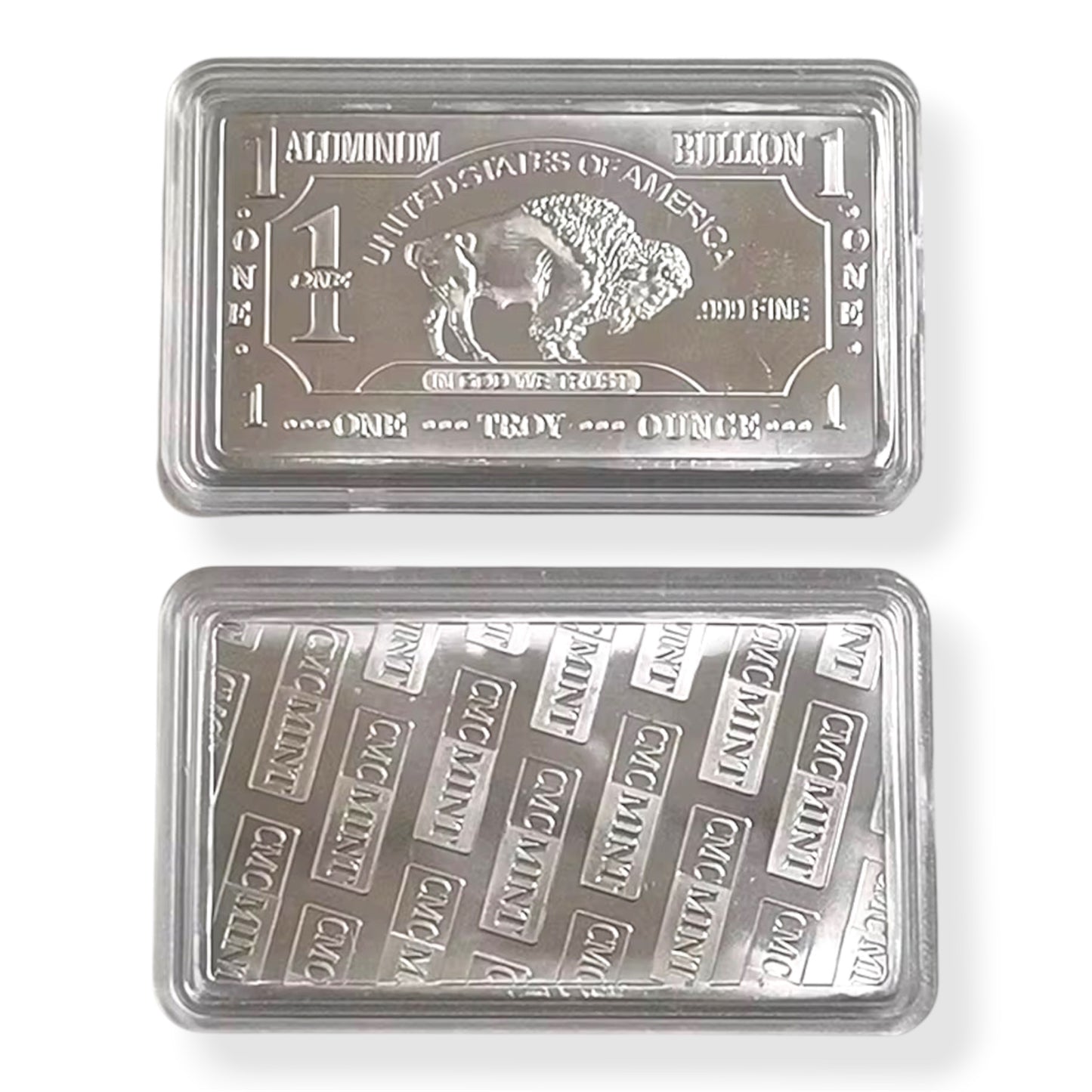 1 Troy Ounce .999 Fine Aluminium Bullion Bar