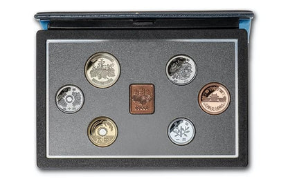 Japan Mint Standard 6 Coin Proof Set with Medal and COA - (Random Year) image 3