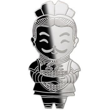 2024 Fiji - Terracota Army Silver Proof Coin in Original Mint Pack image 0