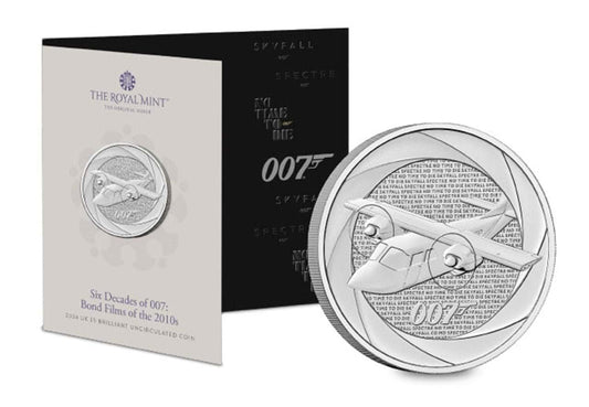 JAMES BOND - 007 - The 2010’s Commemorative Coin in Original Royal Mint Folder image 0
