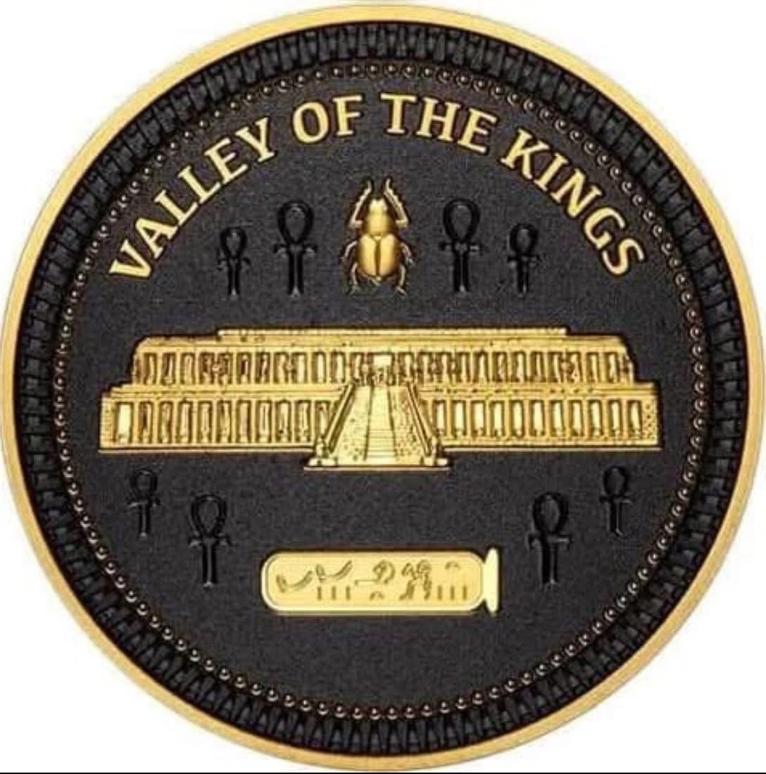 2022 Solomon Islands - VALLEY OF KINGS - ANCIENT EGYPT COLLECTION Prooflike Coin
