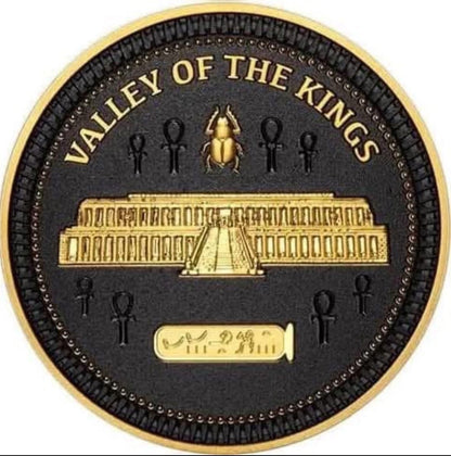 2022 Solomon Islands - VALLEY OF KINGS - ANCIENT EGYPT COLLECTION Prooflike Coin