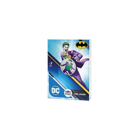 2025 France - DC Comics Series - The Joker 90 Years Color Coin in Original Paris Mint Pack image 1