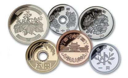 Japan Mint Standard 6 Coin Proof Set with Medal and COA - (Random Year) image 5