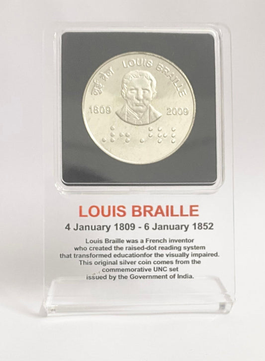 2009 India – ₹100 - 200th Birth Anniversary of Louis Braille