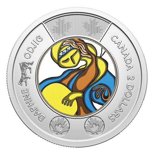 2025 Canada - 2 Dollars - Celebrating the Life and Art of Daphne Odjig