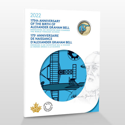 2022 Canada - 5 ¢, 10 ¢, 25 ¢, $1 & $2 - 175th Anniversary of the Birth of Alexander Graham Bell