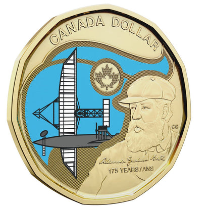 2022 Canada - 5 ¢, 10 ¢, 25 ¢, $1 & $2 - 175th Anniversary of the Birth of Alexander Graham Bell
