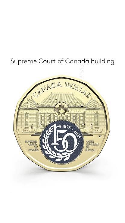 2025 Canada - 1 Dollar - 150th Anniversary of the Supreme Court of Canada