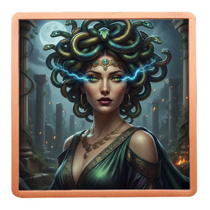 5 AVDP Ounces .999 Fine Medusa Copper Bullion Bar