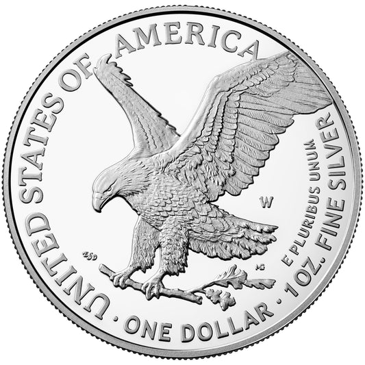 2021 American Eagle - 1 Oz Silver Bullion UNC Coin image 1
