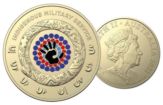 2021 Australia - 2 Dollars - Indigenous Military Service