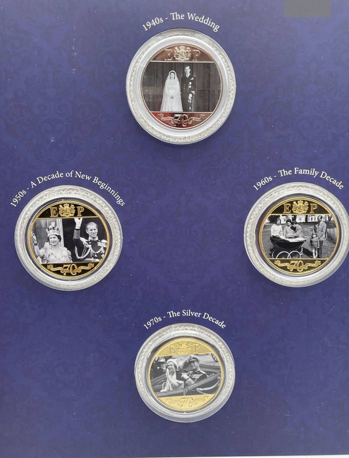 2017 Gibraltar – £10 Platinum + 8 × £5 Crowns - Platinum Photographic Collection