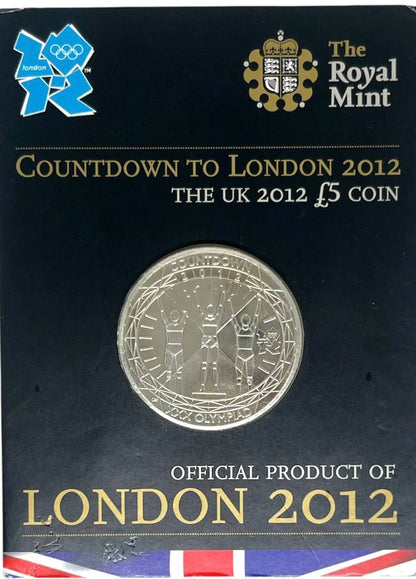 2012 United Kingdom - £5 - Countdown to London Olympic Games