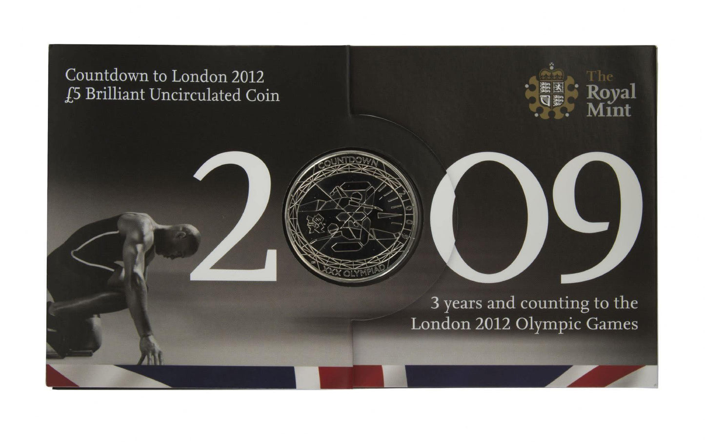 2009 United Kingdom – £5 - London 2012 Olympic Countdown – Swimming