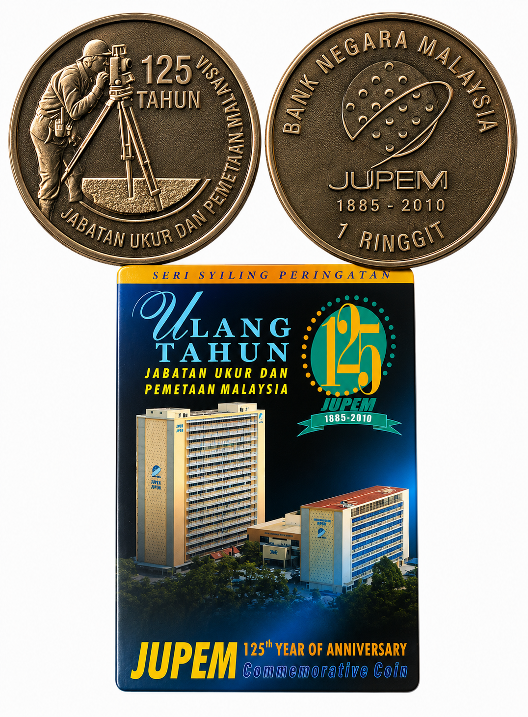 2010 Malaysia – 1 Ringgit - KTM 125th Anniversary