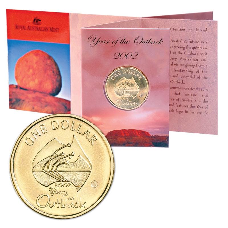 2002 Australia – 1 Dollar -  Year of the Outback – Sydney Mintmark