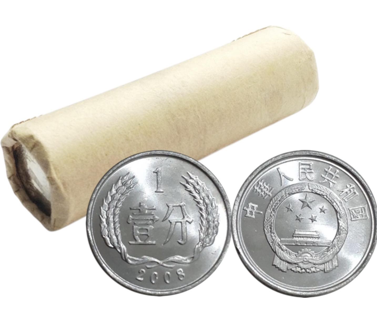 2008 China – 1 Fen Coin Roll