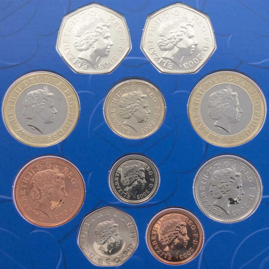 2003 UK – Brilliant Uncirculated Coin Set