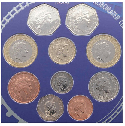 2004 United Kingdom – Brilliant Uncirculated Annual Coin Set