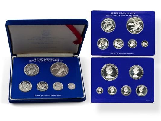 1975 - British Virgin Islands Silver Proof Set