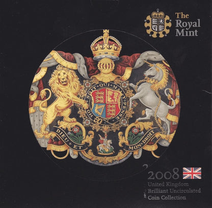 2008 United Kingdom - BU Coin Year Set