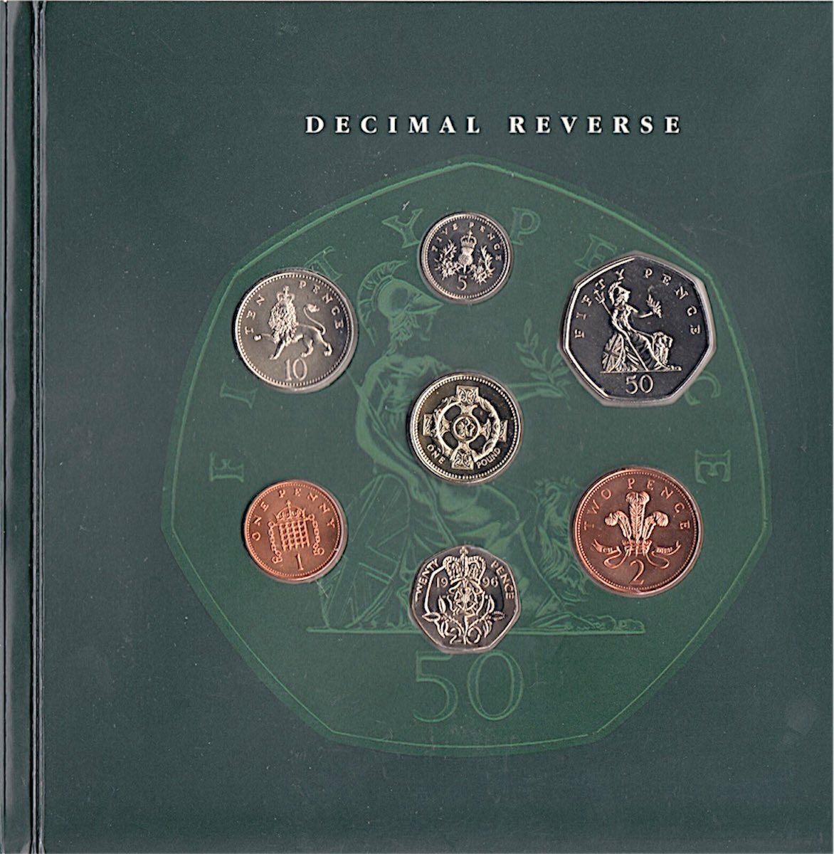 1996 United Kingdom - BUNC Coin Set + 1966 Pre-Decimal Commemorative Set