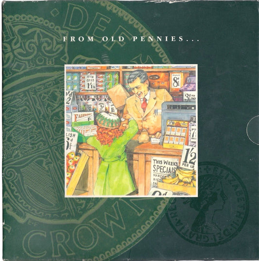 1996 United Kingdom - BUNC Coin Set + 1966 Pre-Decimal Commemorative Set