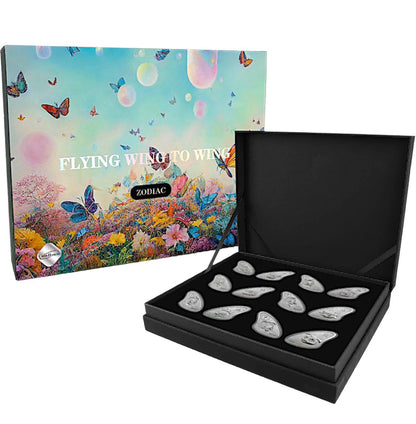 2023 Samoa - 20 Cents - Flying Wing to Wing Zodiac Coin Set (12 Coins)