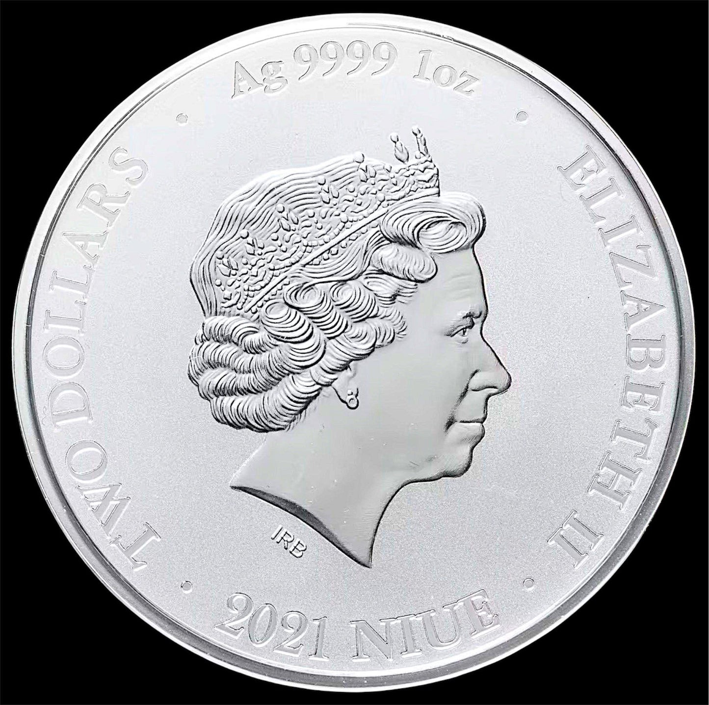 2021 Niue – 2 Dollars - 1 Oz Marvel Classic Superheroes – Hulk
