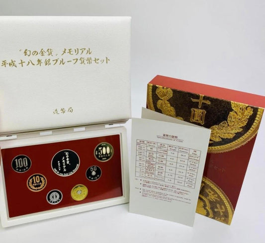 2006 Japan - Proof Coin Set – Phantom Gold Coin Memorial