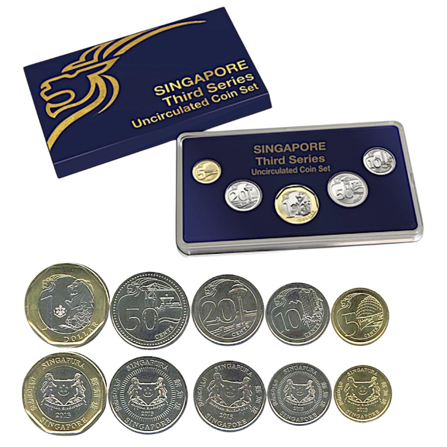 2013 Singapore - Third Series Uncirculated Coin Set