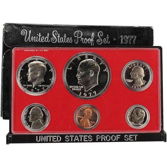 1977 United States - 6 Coin - Proof Set