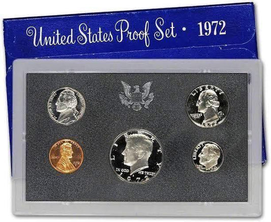 1972 United States – 5 Coins - Proof Set