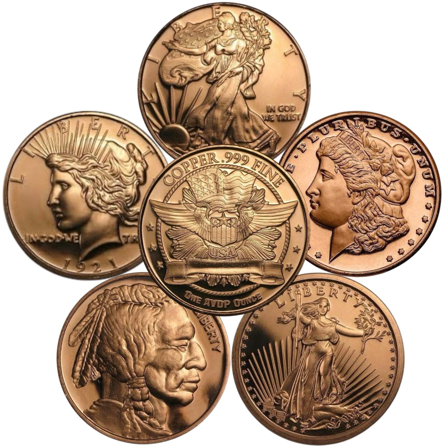 USA - American Liberty Icons Set