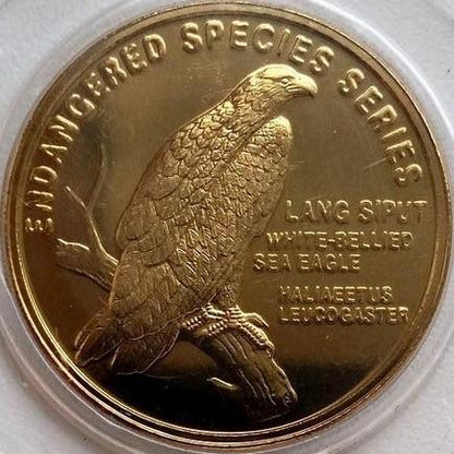2003 Malaysia – 25 Sen - White-bellied Sea Eagle (Lang Siput) – Endangered Species Series