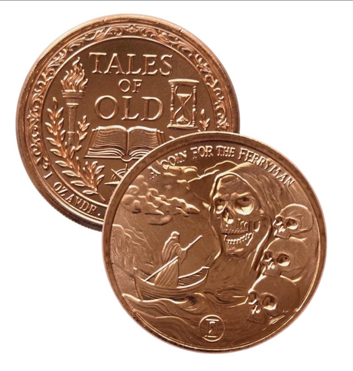USA – 1 AVDP Oz - Ferryman Copper Round