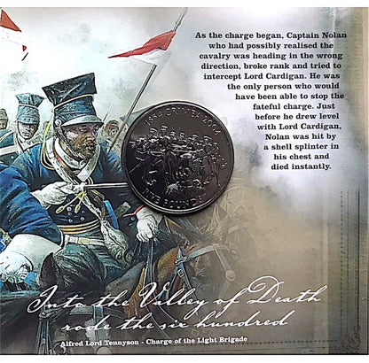 2004 - £5 x 3 Coins + Mini Medal - Jersey, Guernsey & Alderney – Crimean War 3-Coin Set