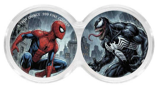 Spider-Man vs Venom Battle Set in Infinity Capsule
