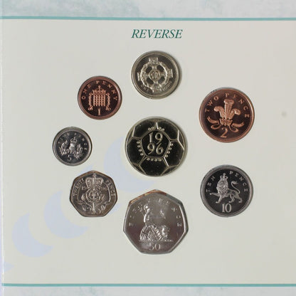 1996 United Kingdom - 8 coins - Brilliant Uncirculated Coin Collection