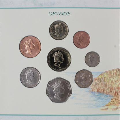 1996 United Kingdom - 8 coins - Brilliant Uncirculated Coin Collection