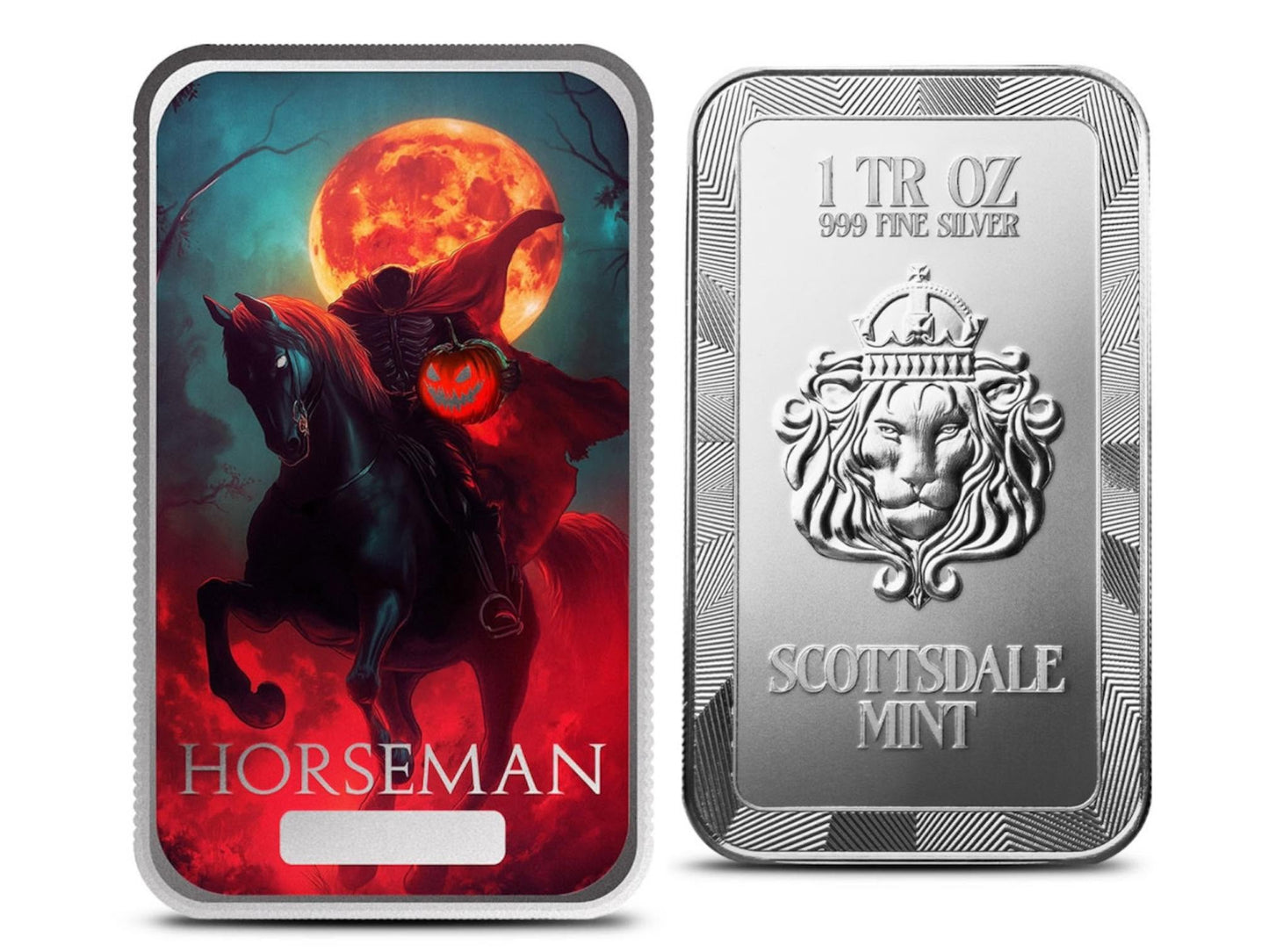 1 Oz Headless Horseman - Scottsdale Monsters Series
